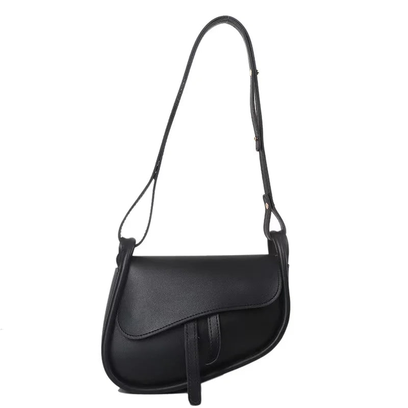 New Fashion Women Saddle Bag PU Leather High