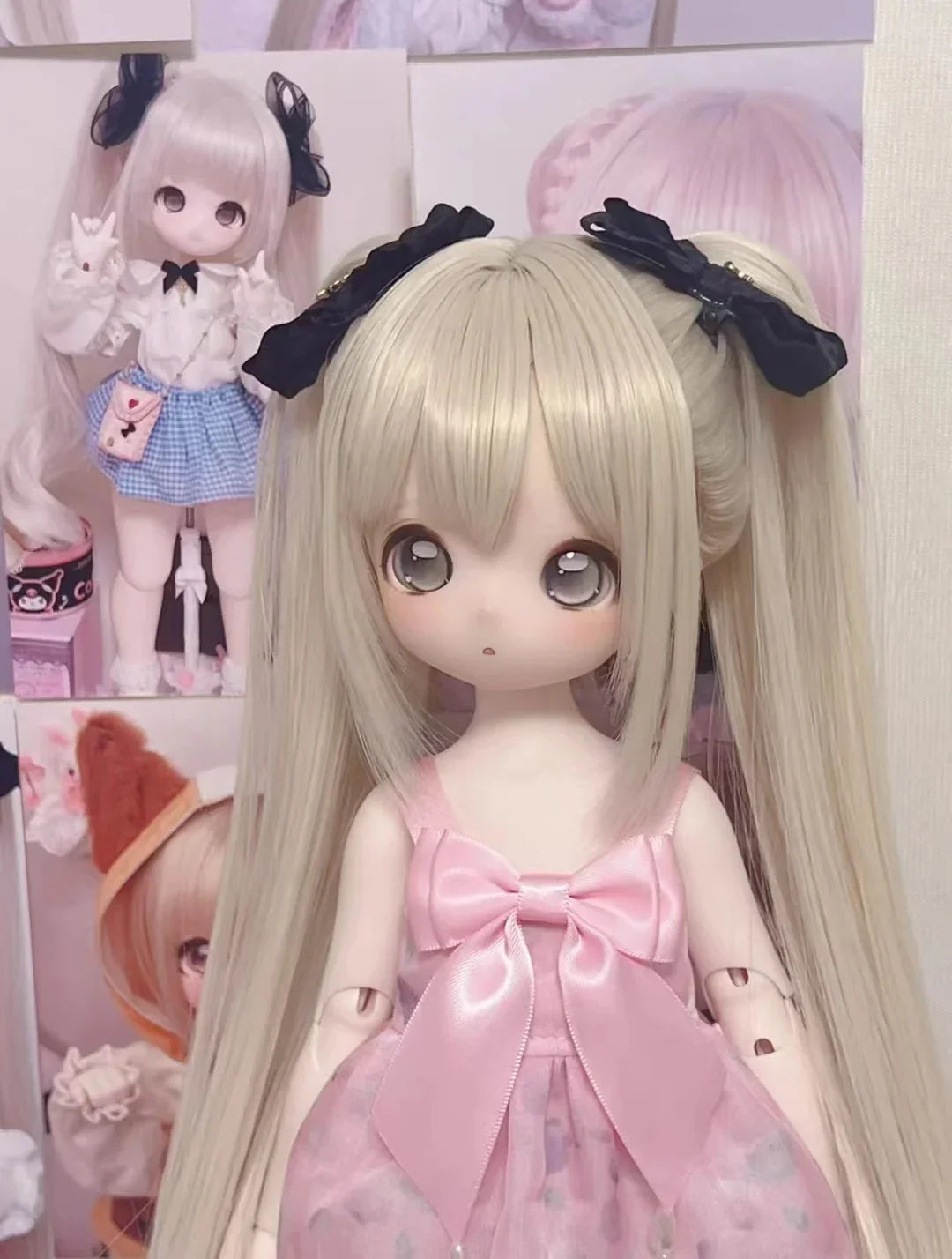 BJD girl's doll Bunny joint doll 18cm elf