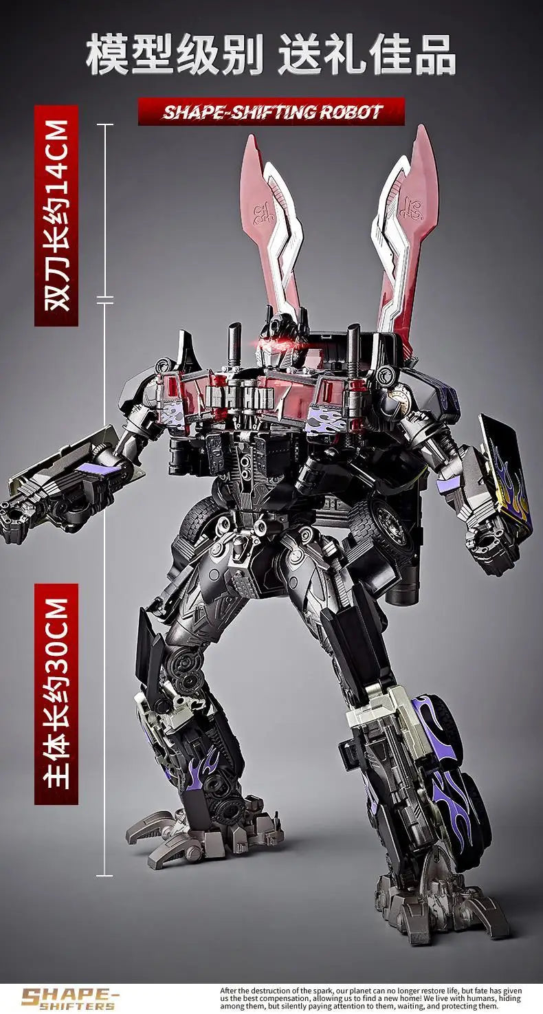 WEIJIANG Granville SS05 Transformation Toys Robot Black Apple