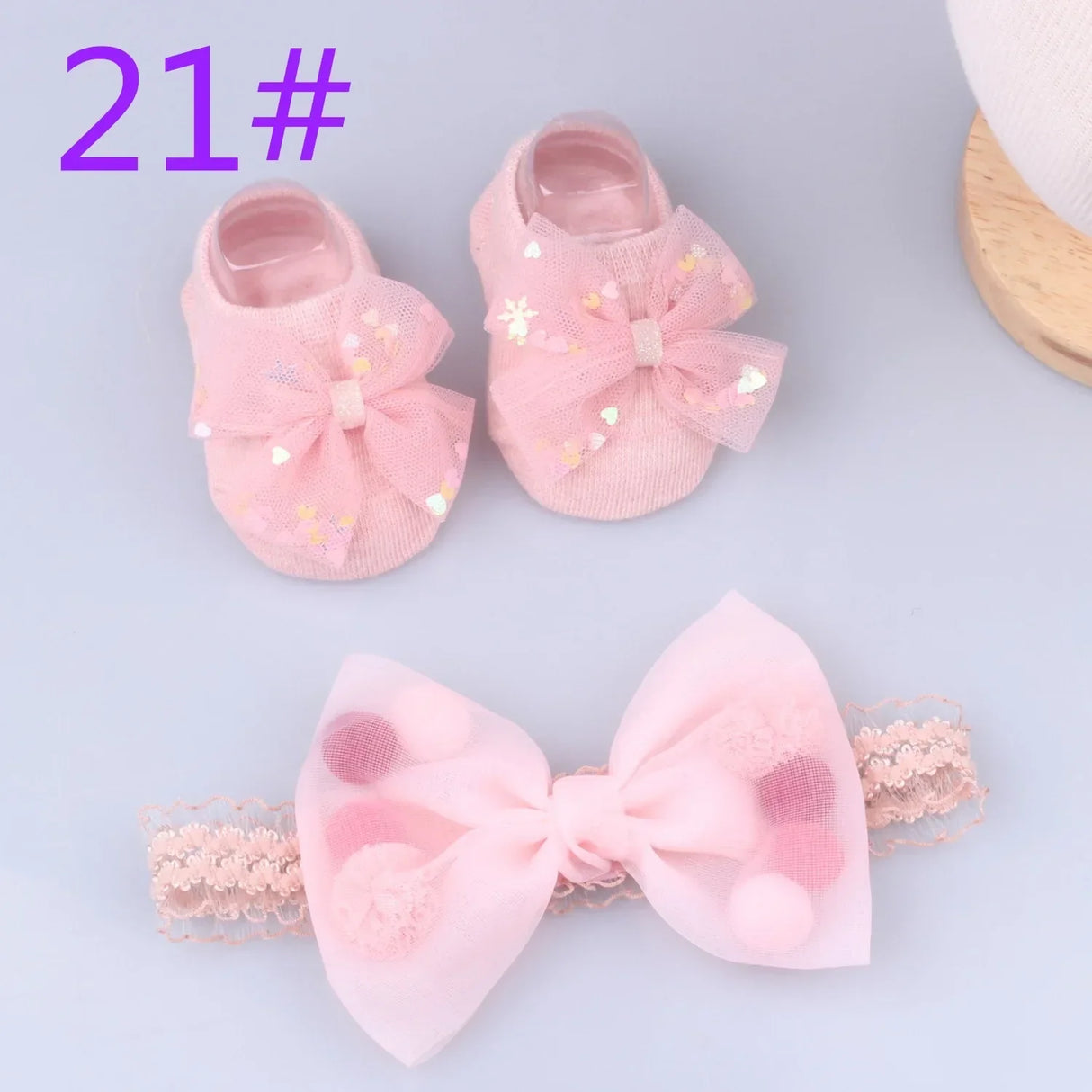 1 Set Cute Gift Bow Flowers Baby Girls
