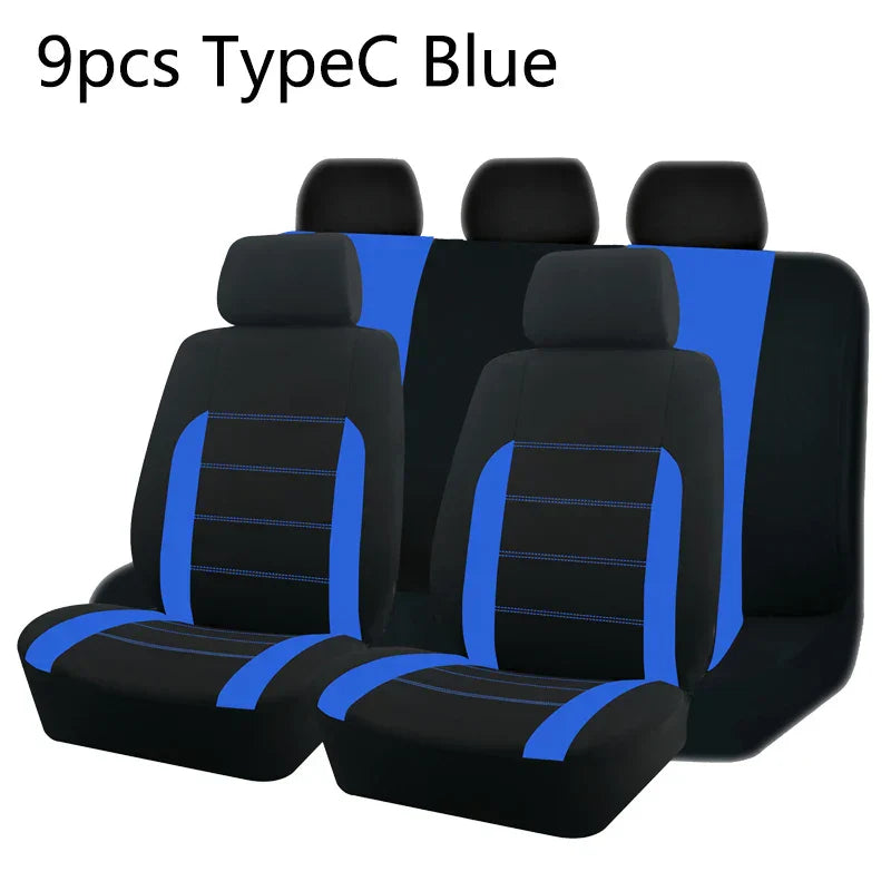 AUTO PLUS Sports Universal Polyester Car Seat Cover