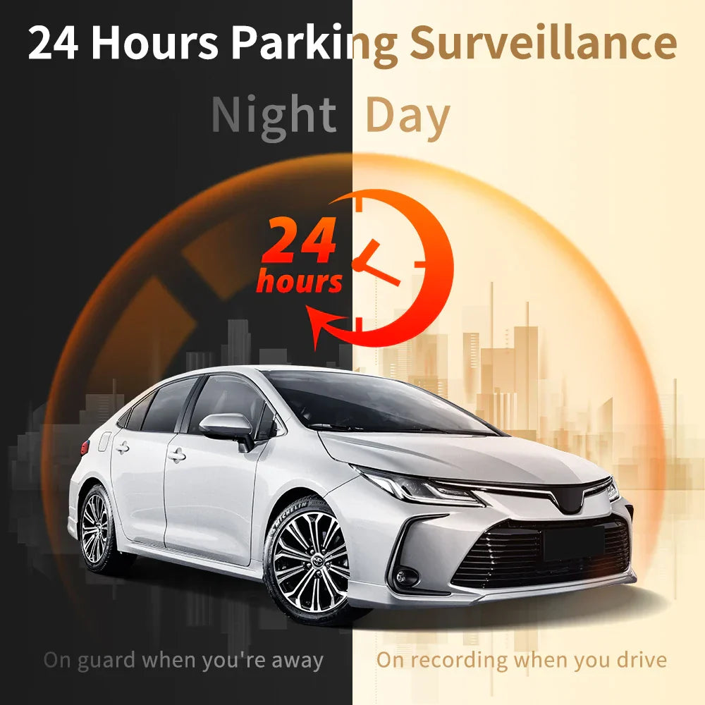 ThiEYE 3.0 Inch Dash Cam Dual Lens 1080P
