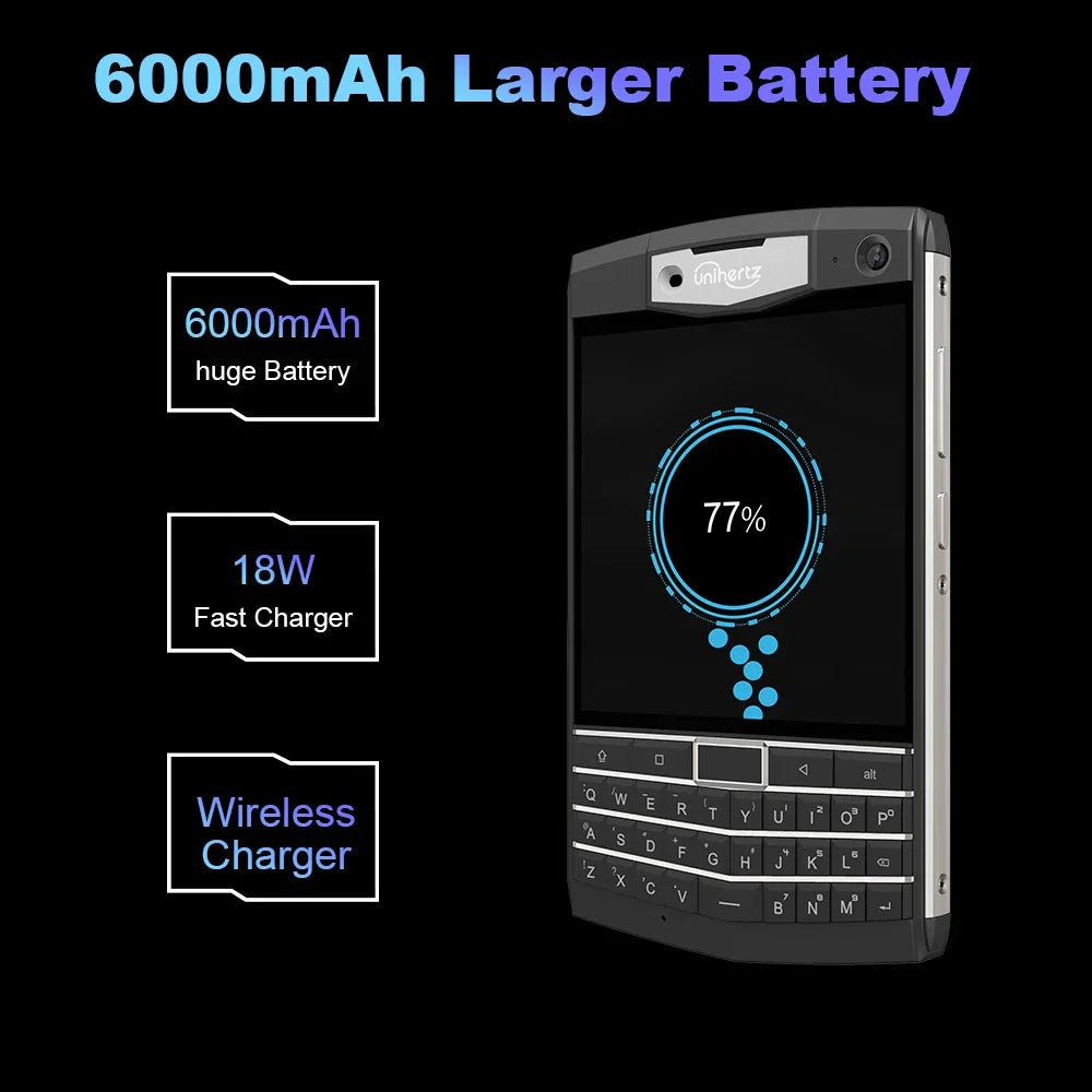 Unihertz Titan Rugged Smartphone 4G 6GB 128GB Android