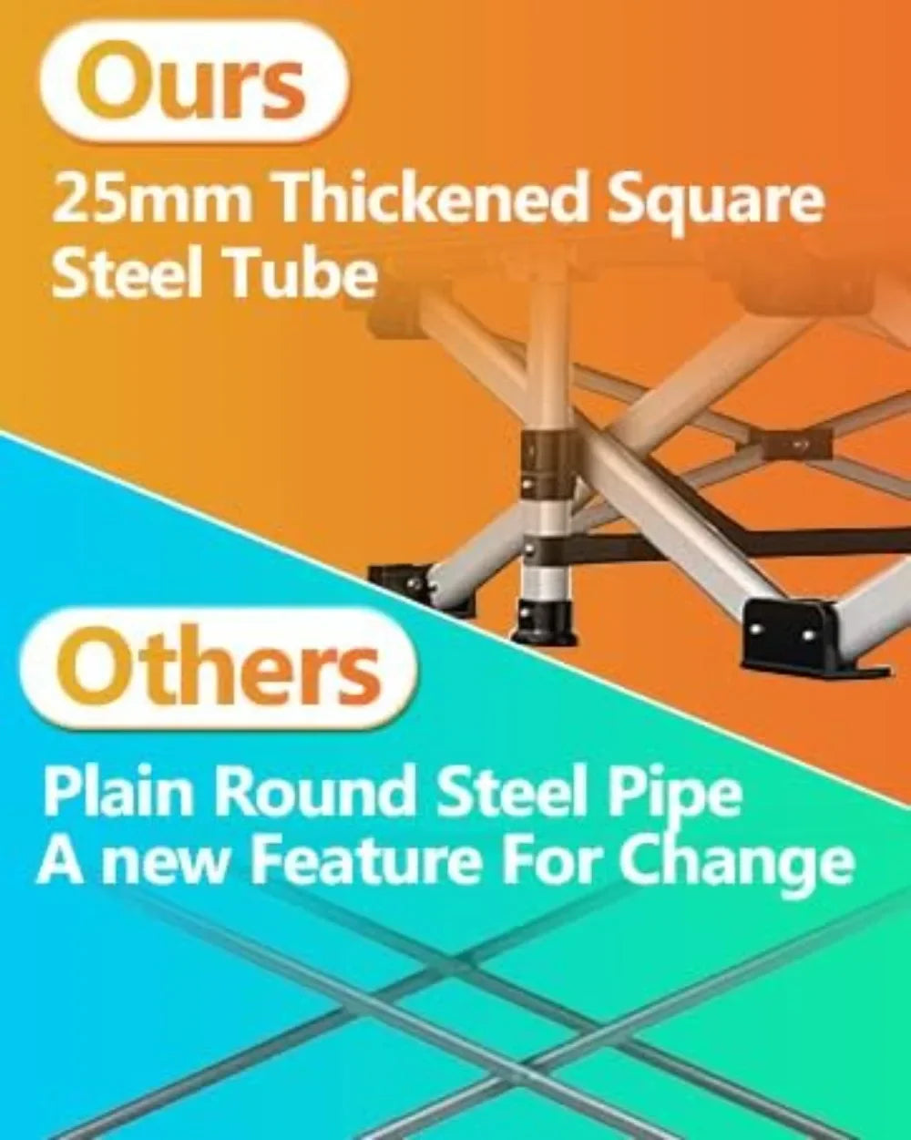 Camping Folding Outdoor Camping Travel Cot and Pad