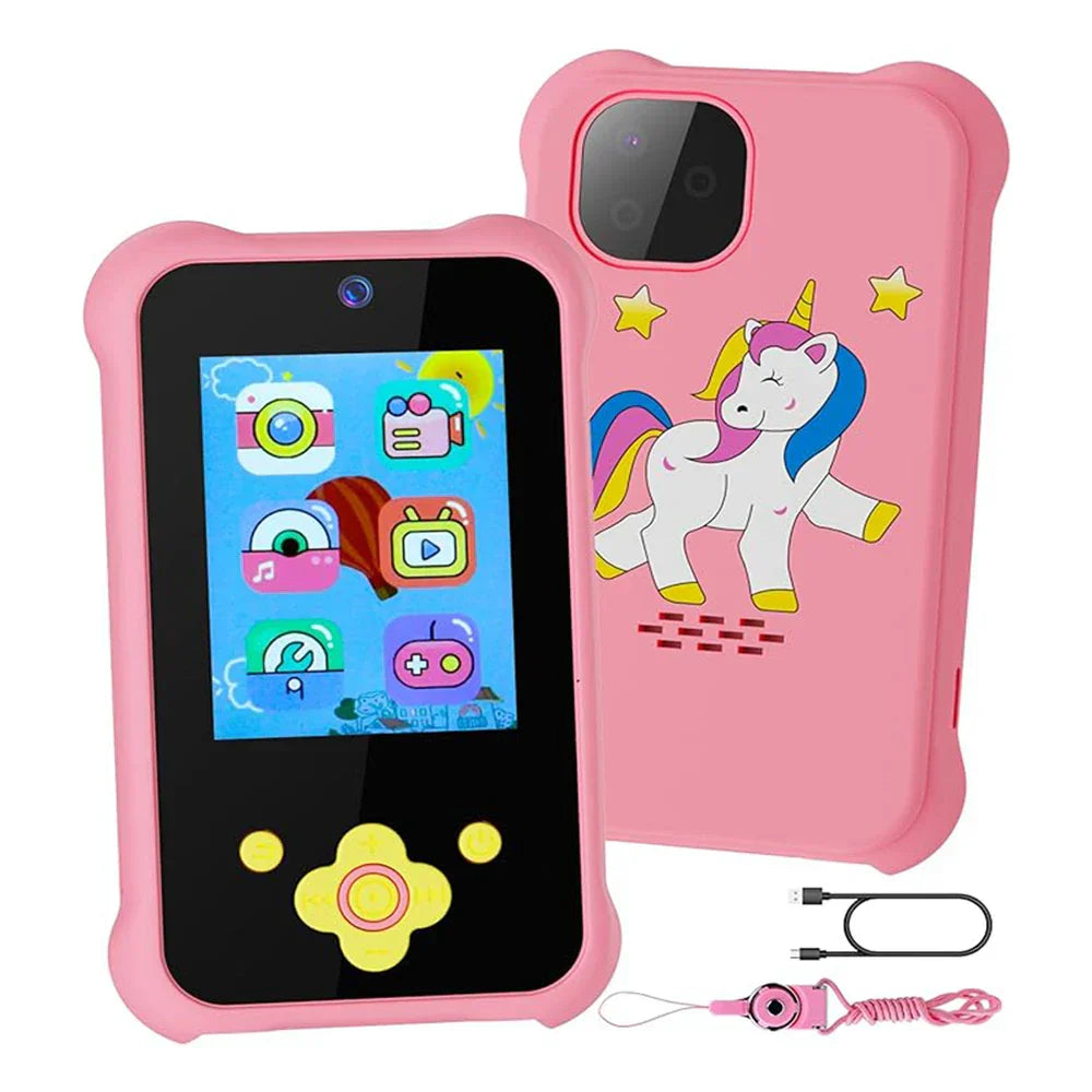 Kids Smart Phone 1080P Digital Dual Lens Selfie