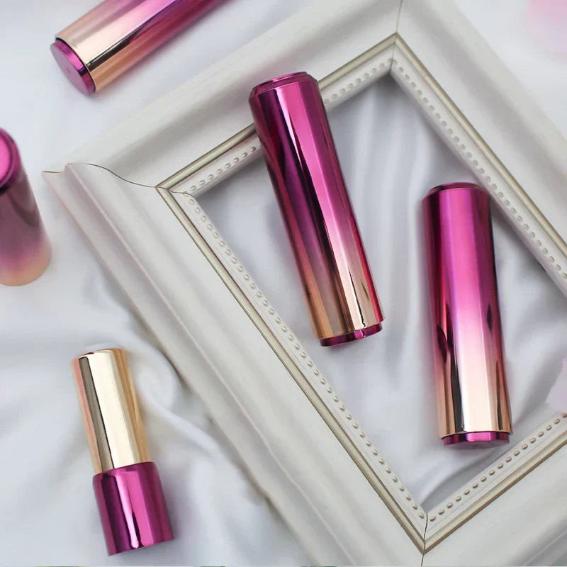 12.1mm DIY Purple Lipstick Tube Cosmetic Lip Balm