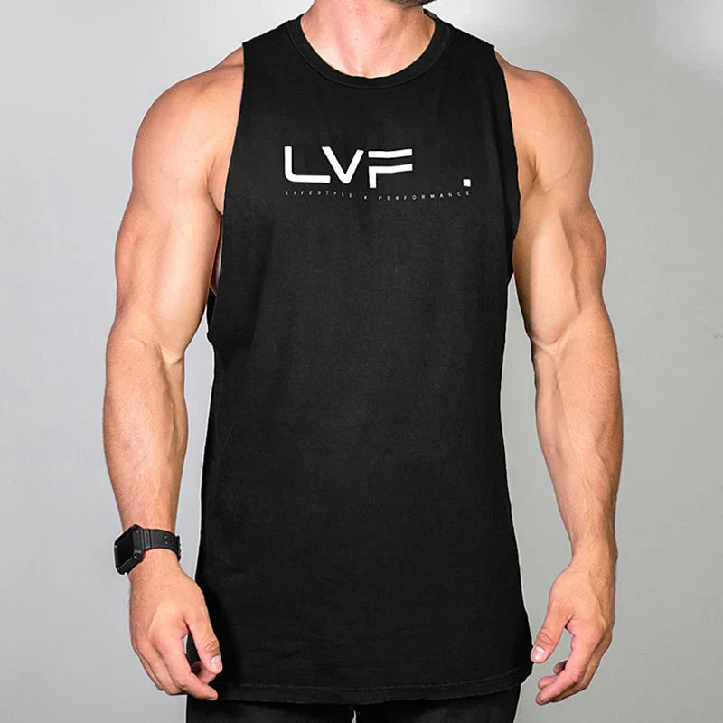 Mens Summer Gym Dry Quickly Tank Top Man