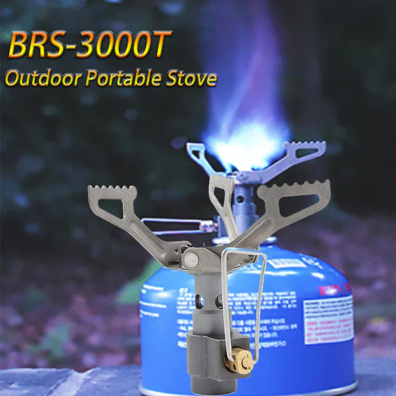 BRS-3000T Ultra-light Titanium Alloy Camping Stove Gas Stoves