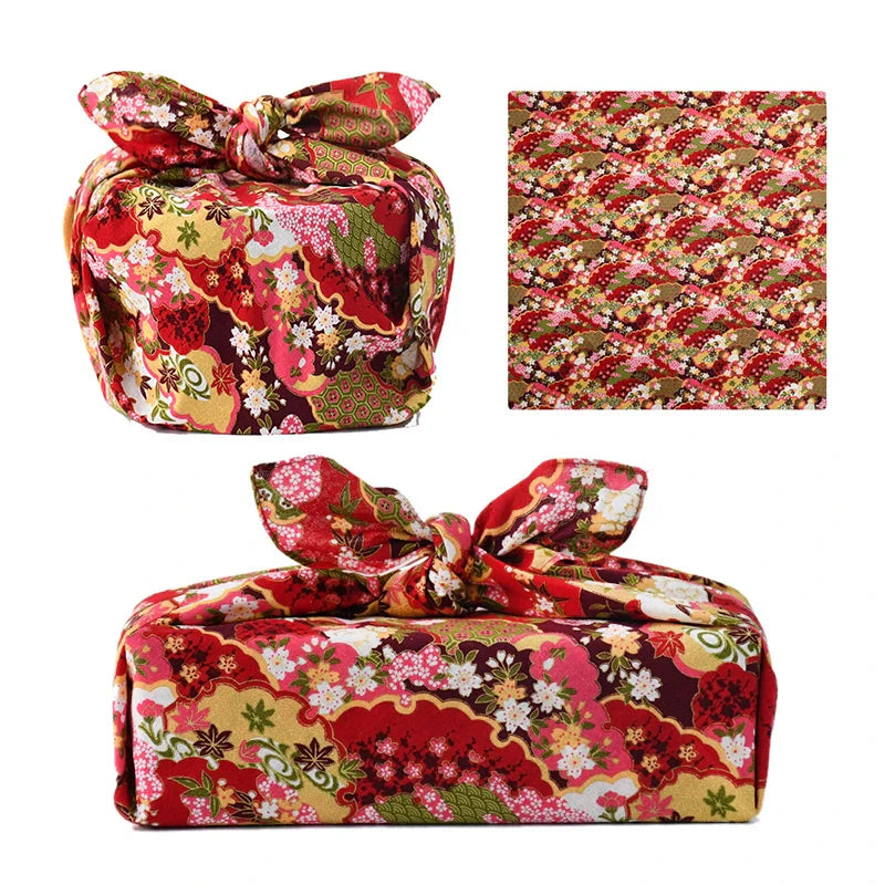 70x70cm Japanese Handkerchief Furoshiki Bento Wrapping Cloth Concise