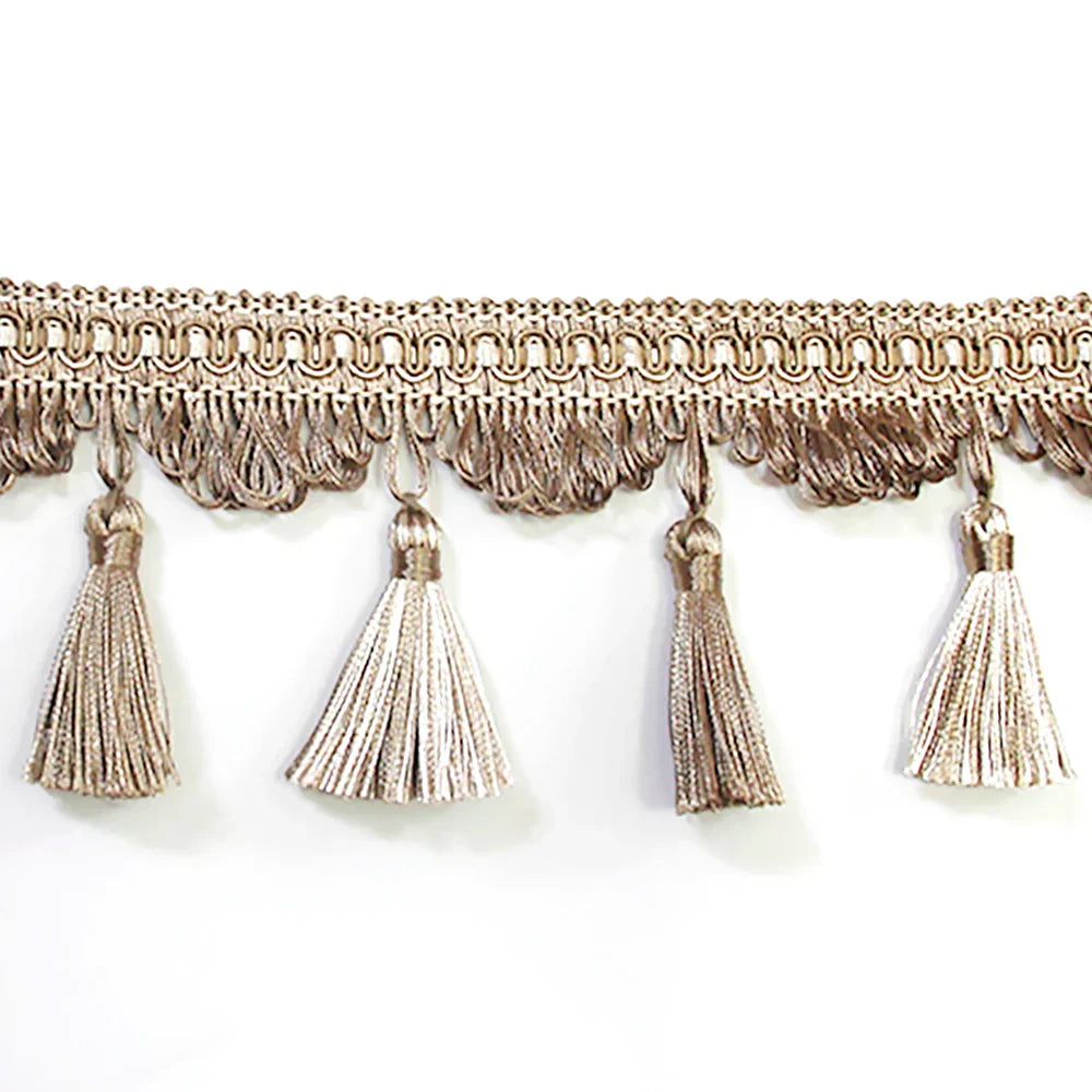6M/Lot 9cm Width Curtain Fringe Tassel Trim Lace
