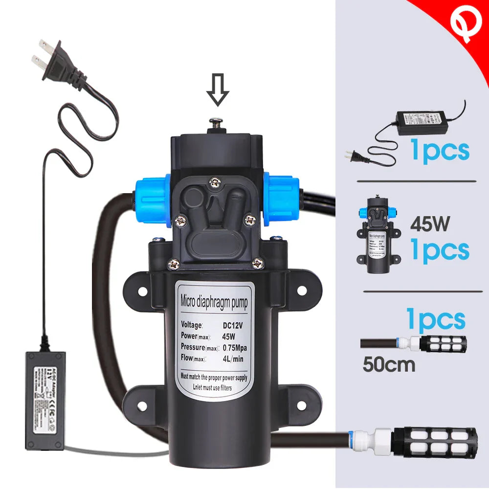 0.5MM Adjustable Spray Nozzle Automatic Irrigation Equipment 45W