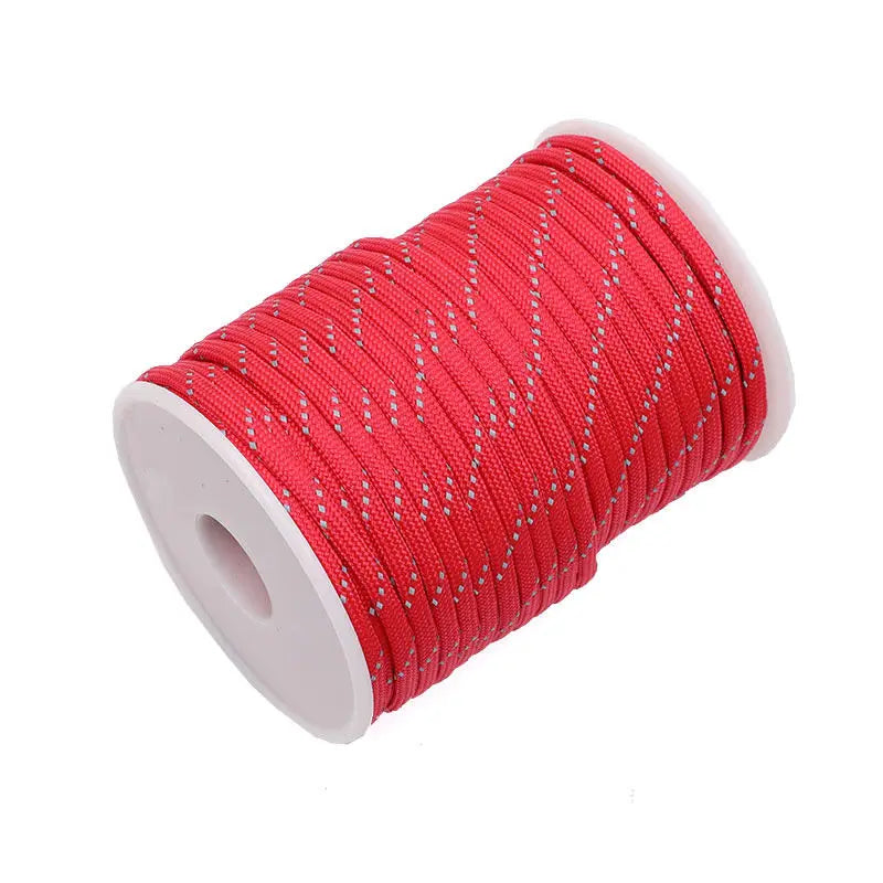 Reflective Paracord 550 Cord 7 Strands 4mm Tent
