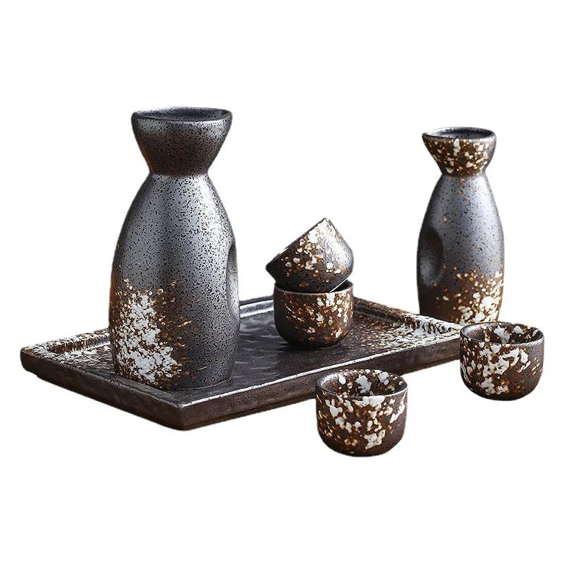 Set Sake Cup Set Home Bar Equipment Home