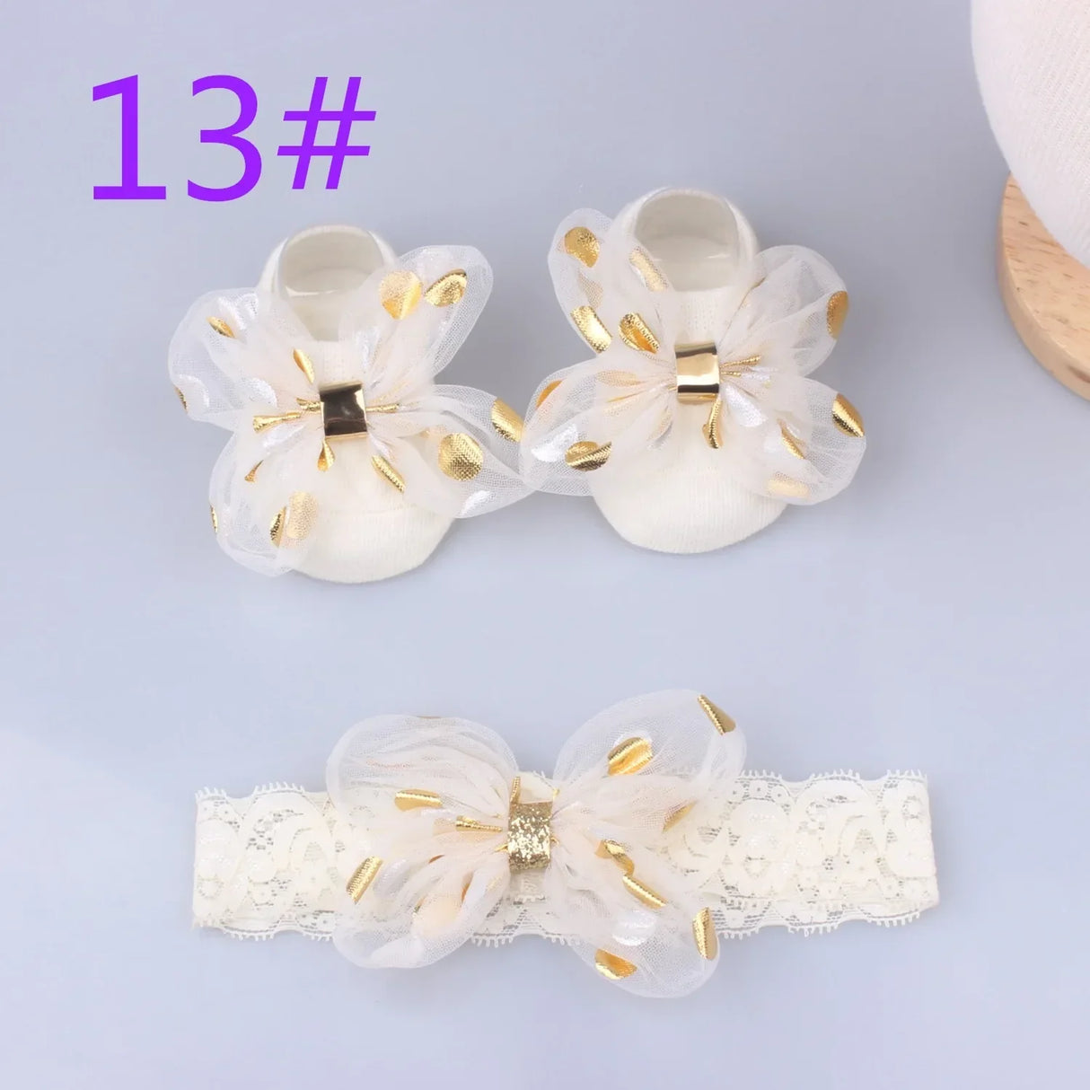 1 Set Cute Gift Bow Flowers Baby Girls