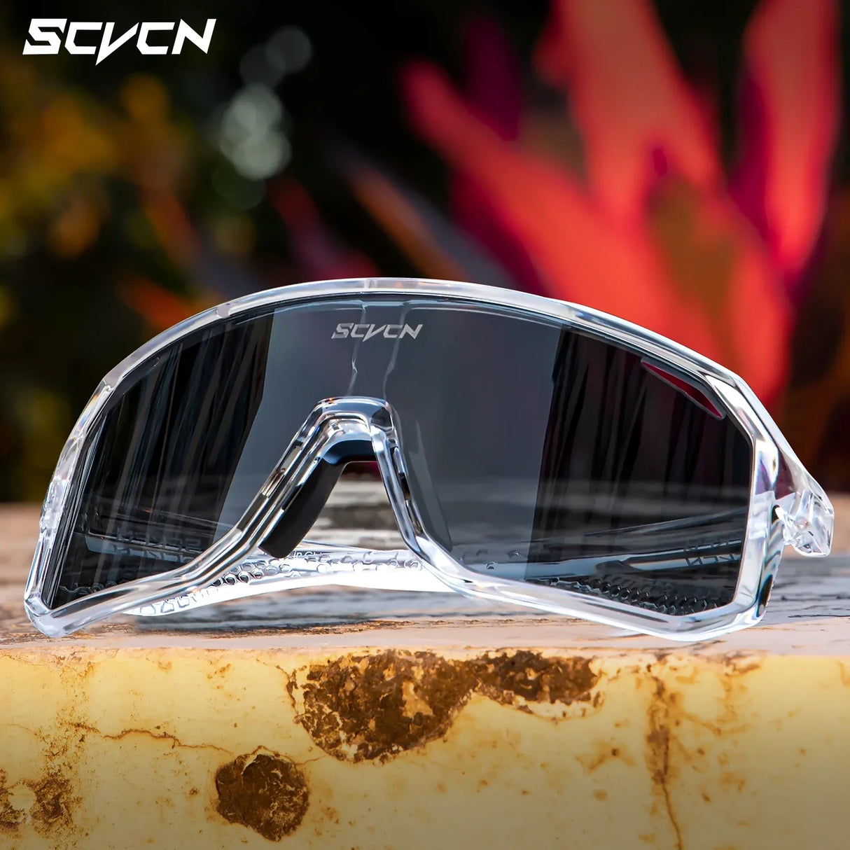 SCVCN-Sunglasses for Men Sport Cycling Glasses Bike Mountain