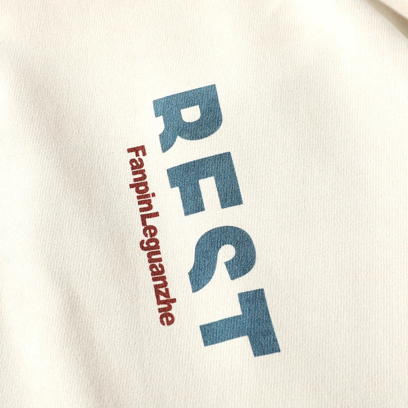 Men's New Bomber Jacket Letter Printed Outerwear Streetwear