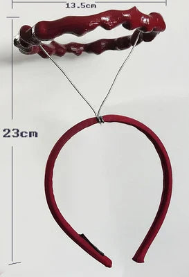 23CM Makima Halo Anime Chainsaw Man Cosplay Wig