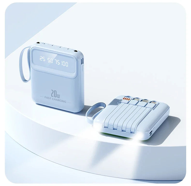 Portable Power Bank 20000mah Big Capacity Fast Phone