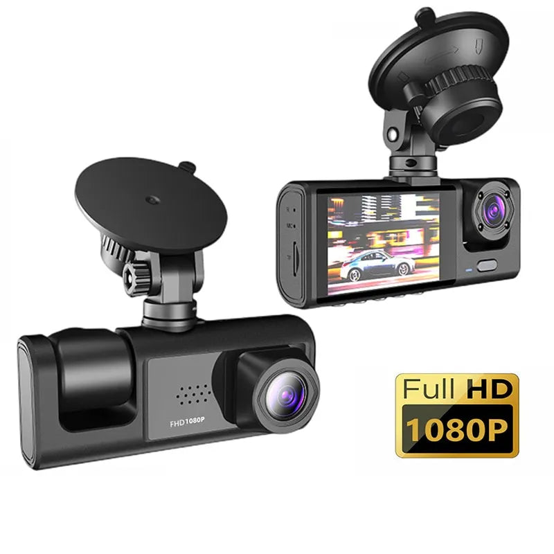 Dash Cam W IR Night Vision Loop Recording