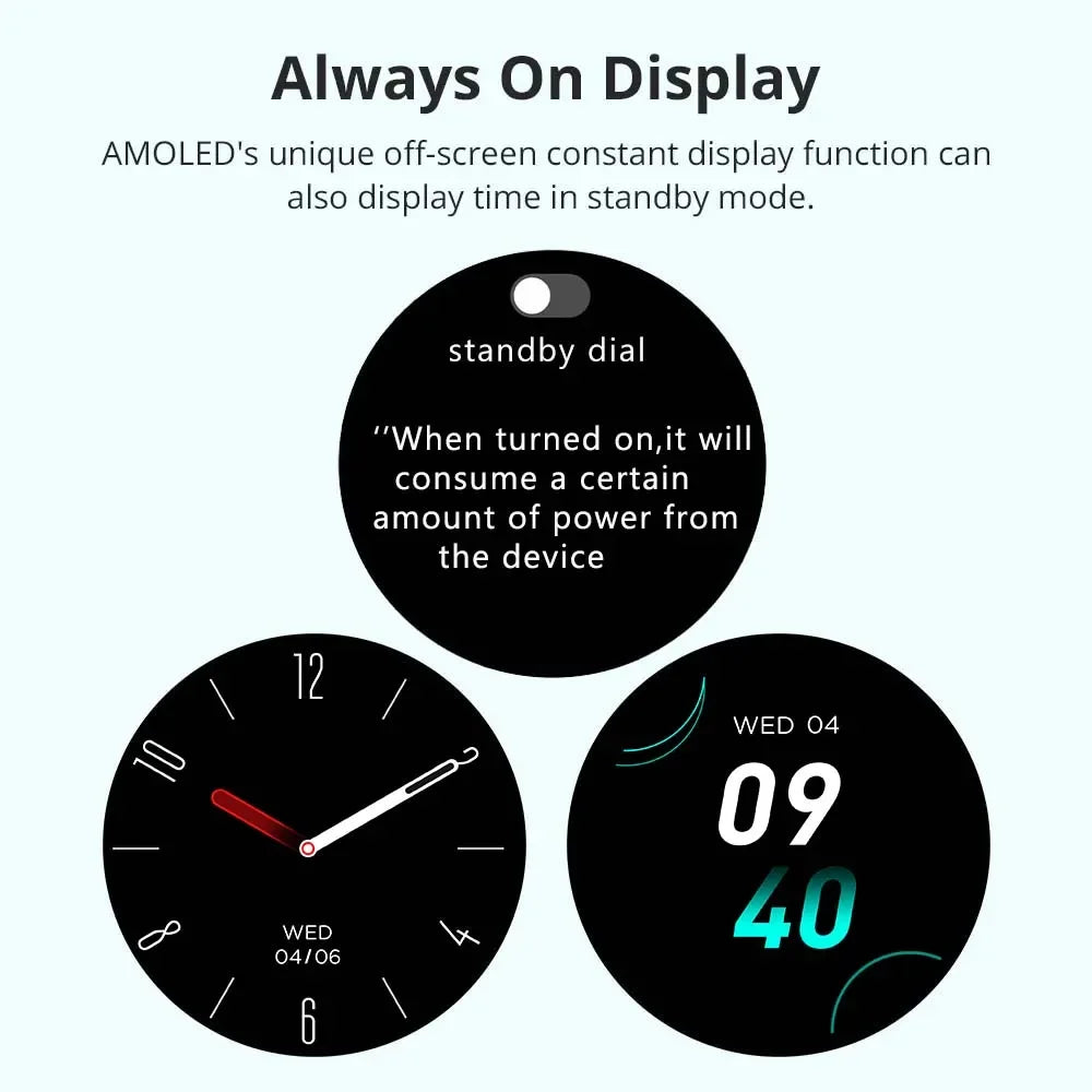 2024 new Men Smart Watch HK89 1.43 AMOLED