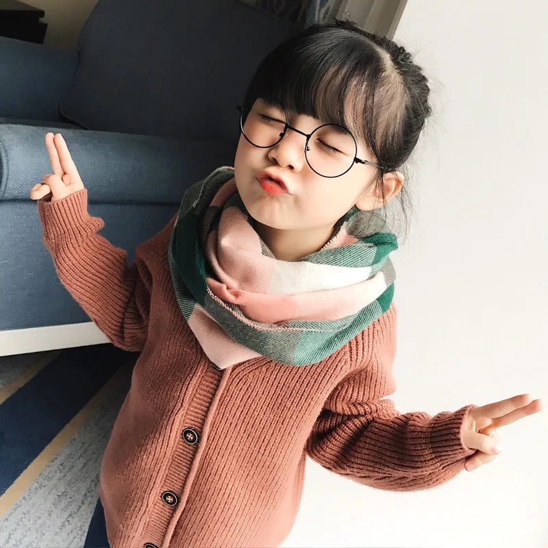 Children's Scarf family look Matching outfits Mother Kids