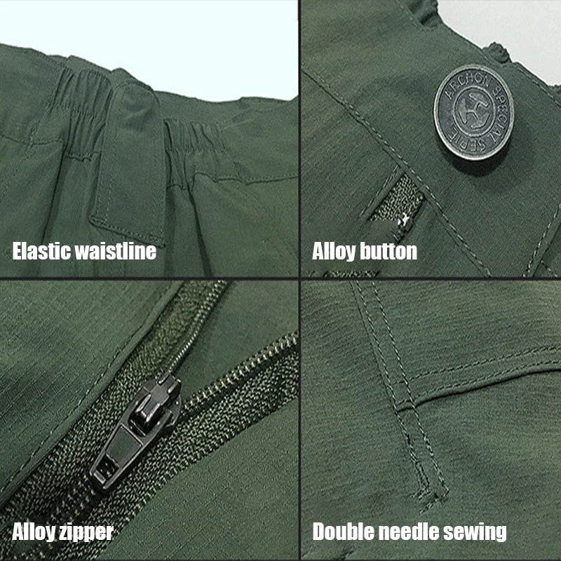 DAYWOLF Military Tactical Pants Men Plus Size Waterproof