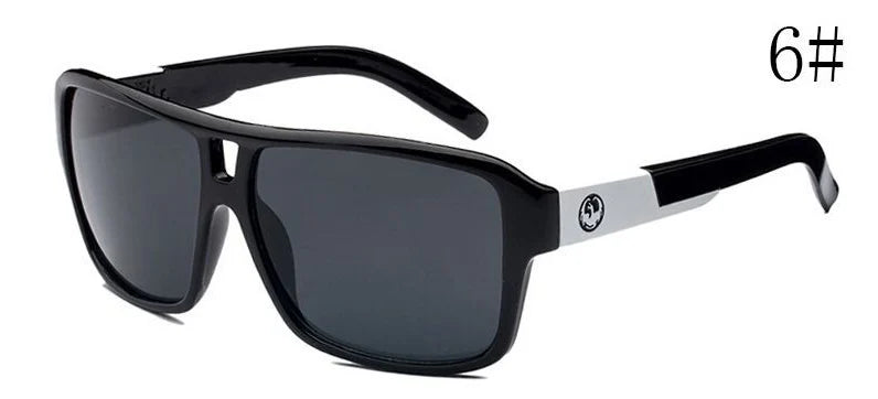 Square Sunglasses Men Dragon Brand Designer Mirror Driving