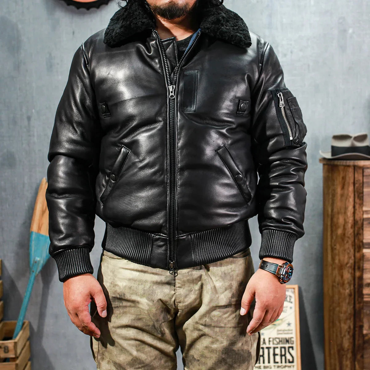SDB15 European Size High Quality Super Warm Genuine