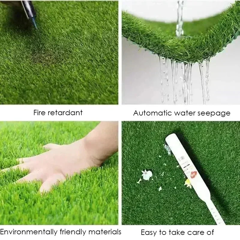 Artificial Turf Grassland Simulation Fake Moss Lawns Artificial