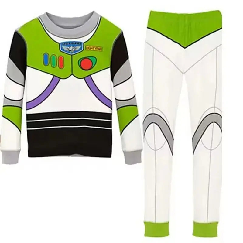 Children Clothes Animation Cartoon Buzz Lightyear Pajamas Suit