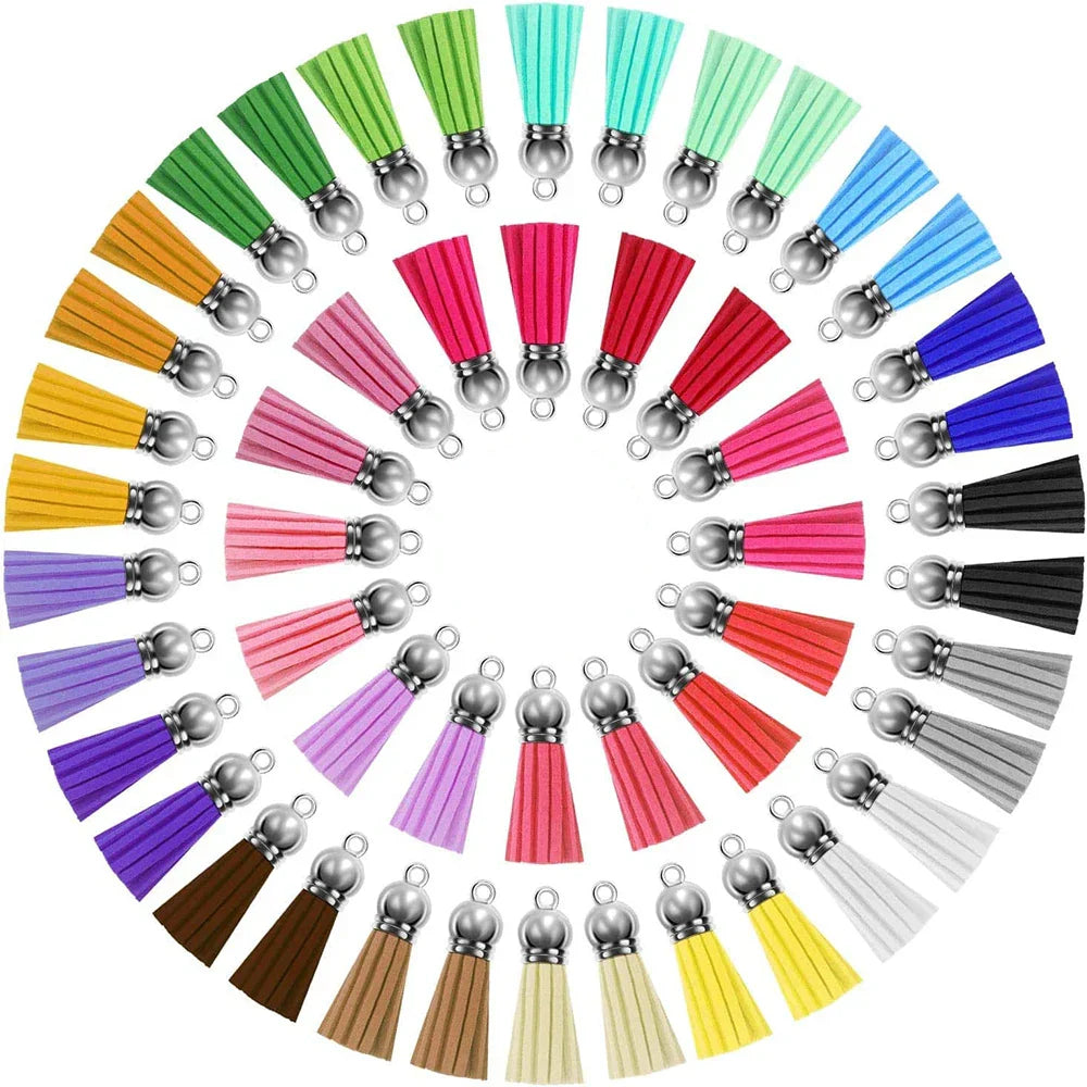 200Pcs Acrylic Keychain Blanks with Rings Clear Key