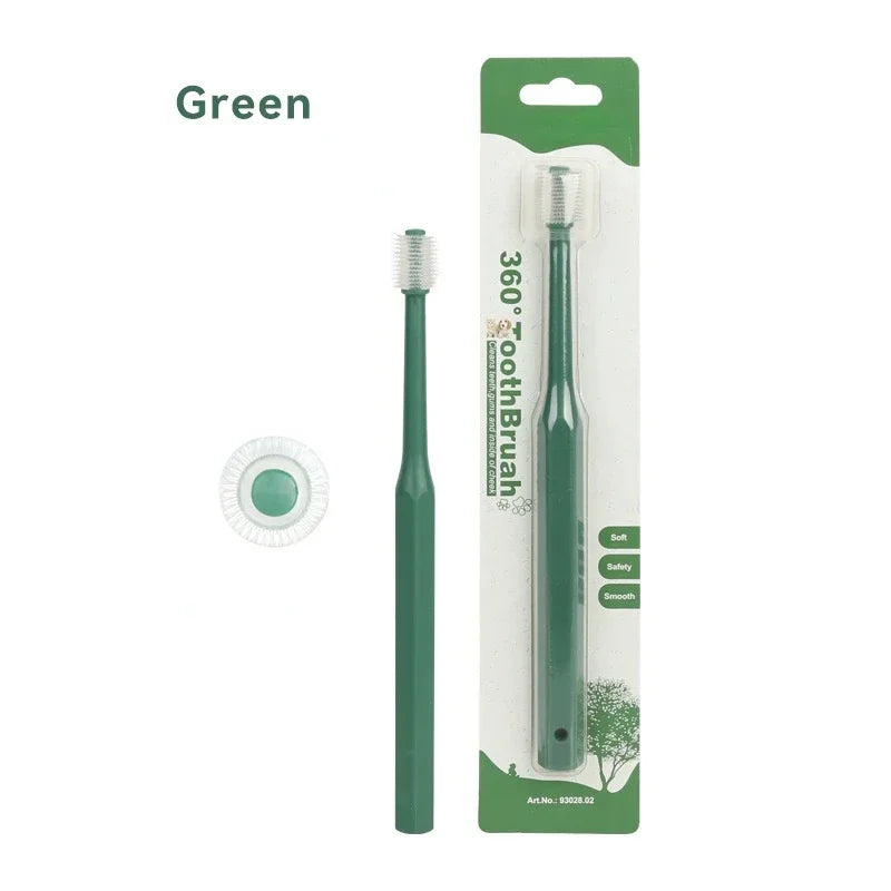 Dog Toothbrush Finger Toothbrush Soft Brushing Dogs Cats