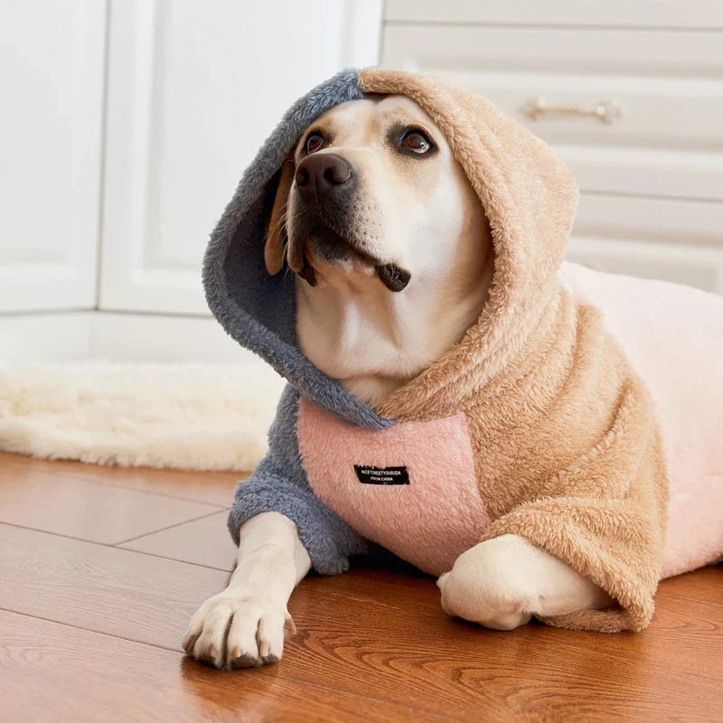 Large Dog Winter Clothes Hoodie Big Dog Clothing