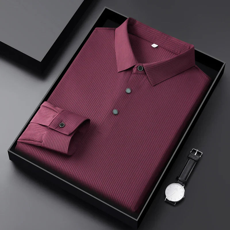 Long Sleeve T-shirt Spring and Autumn Thin Lapels