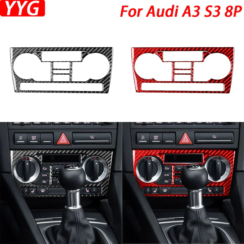 For Audi A3 S3 8P 2006 2007 Carbon