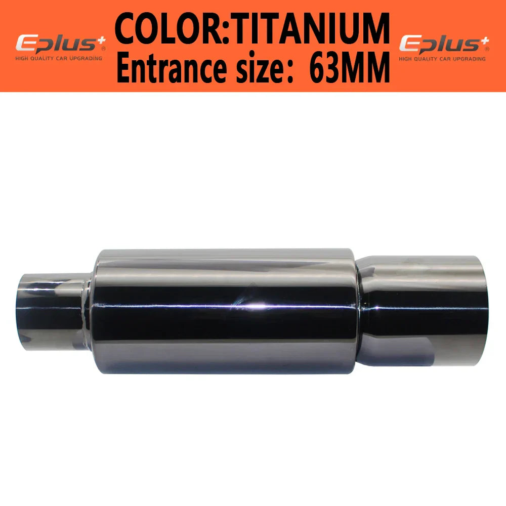 EPLUS Car exhaust pipe muffler Tail Pipe Universal