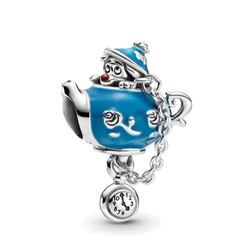 Fit Pandora Beauty and The Beast Charms Bracelet