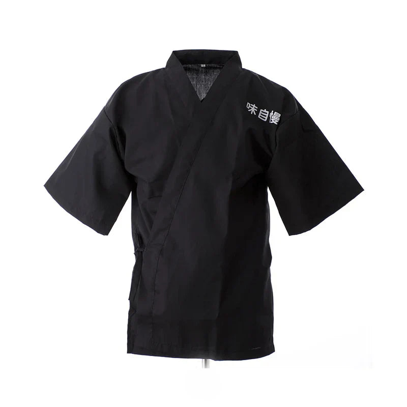 Mans Chef jacket Sushi Restaurant Kitchen Uniform Hotel