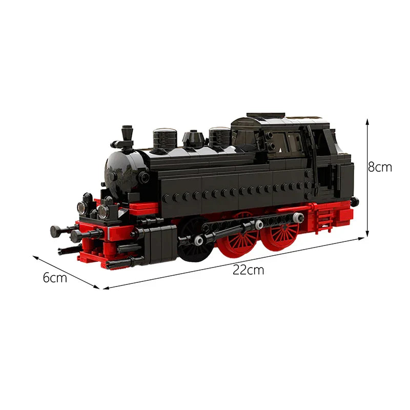 MOCUnited Pacific Spped Train Building Blocks Kit Motor