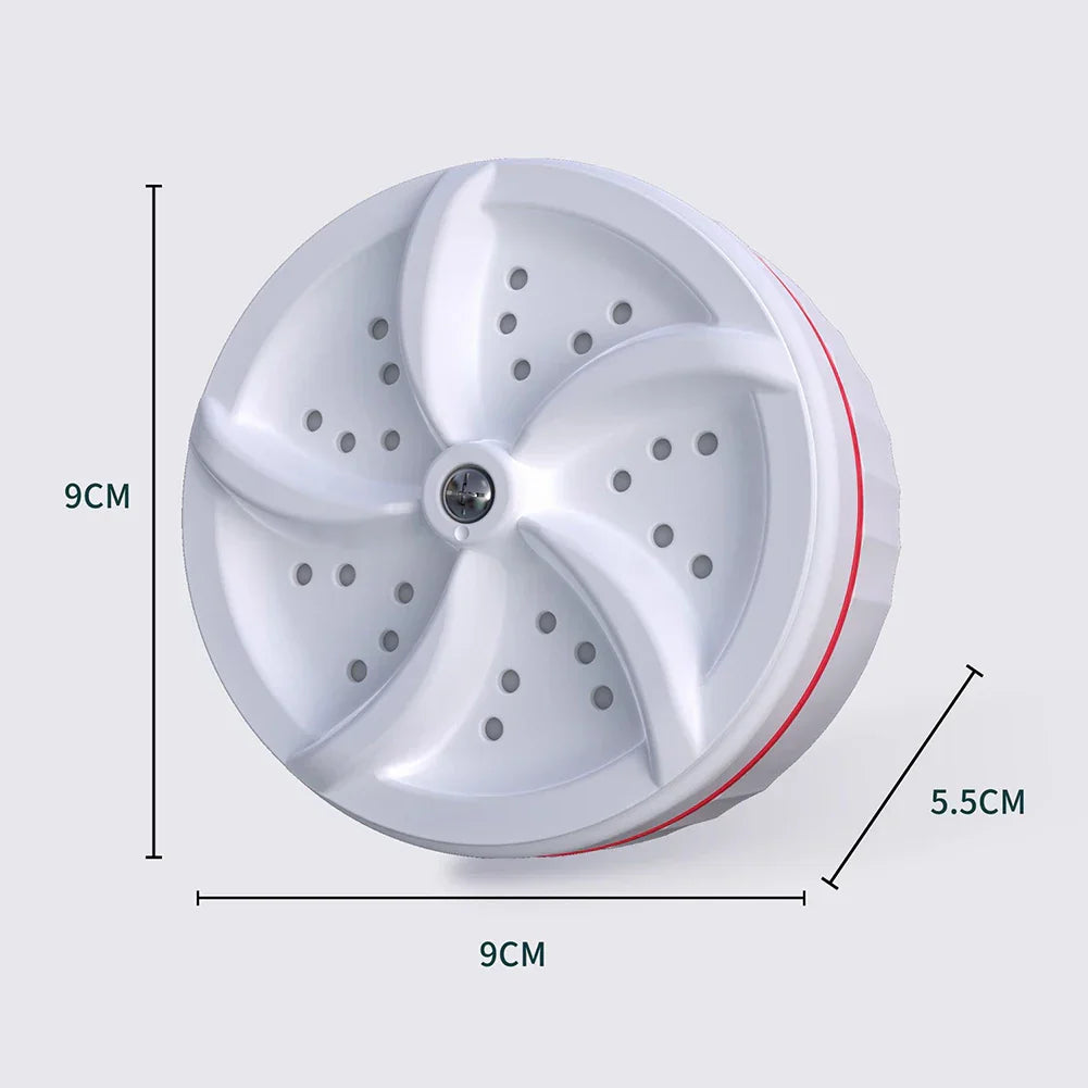 Portable Mini Turbo Washer USB Powered Cleaning Washing