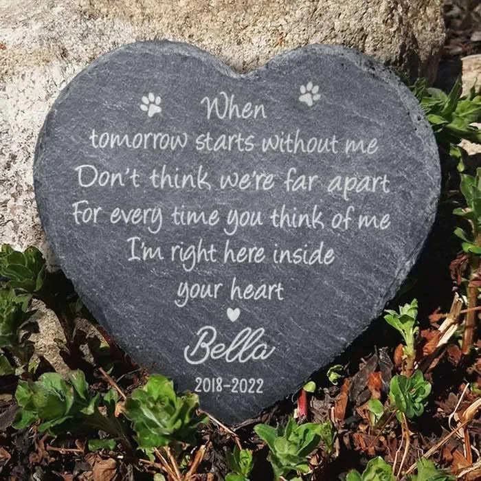 Custom Pet Memorial Stones Pet Grave Stones Personalized