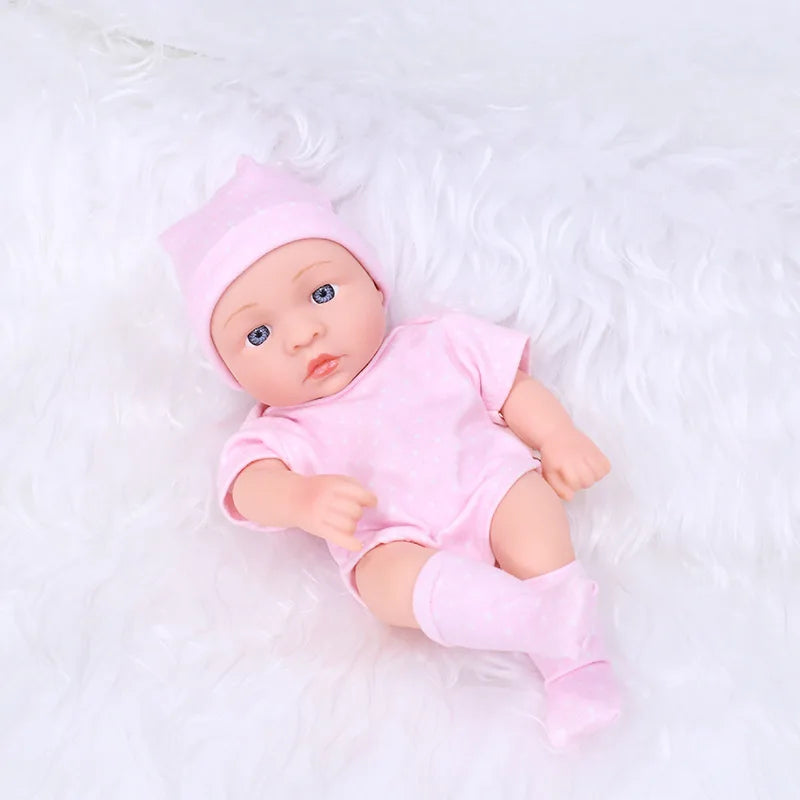 20CM Reborn Baby Doll Toddler Real Soft Touch