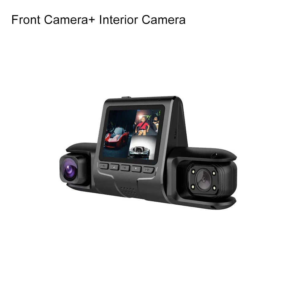 3 Camera Lens Car DVR Dash Camera HD