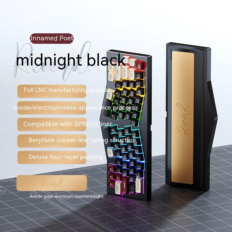 WEIKAV RECORD Mechanical Keyboard Aluminium Kits Hot Swap
