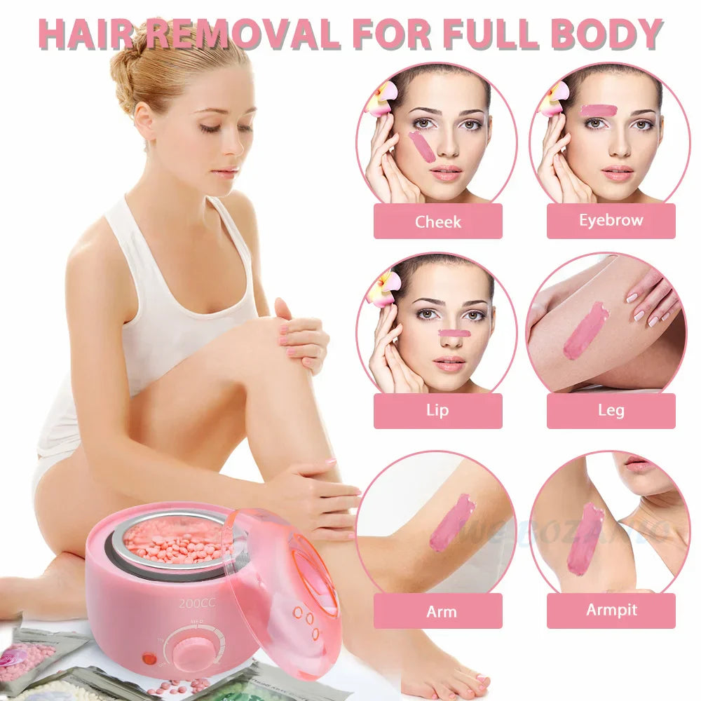 Hair Removal Machine Wax Heater Depilatory Epilator Wax-melt