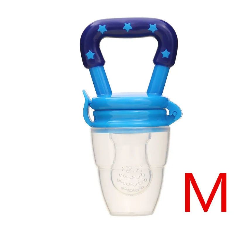 Silicone Baby Fruit Feeder with Cover Baby Nipple