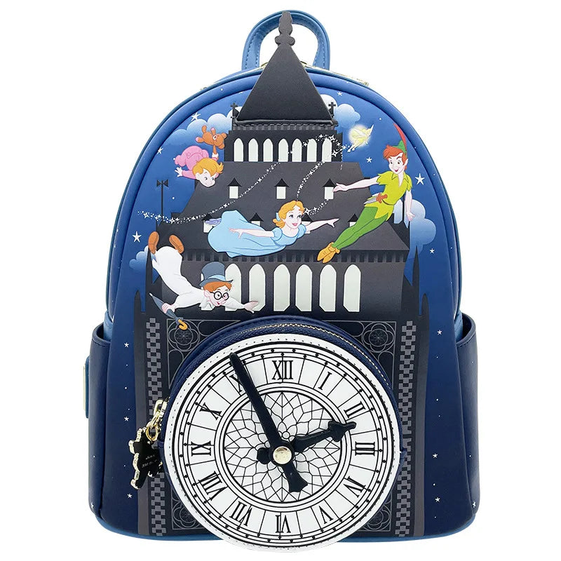 Disney Peter Pan Women's Backpacks Anime Cosplay Peter