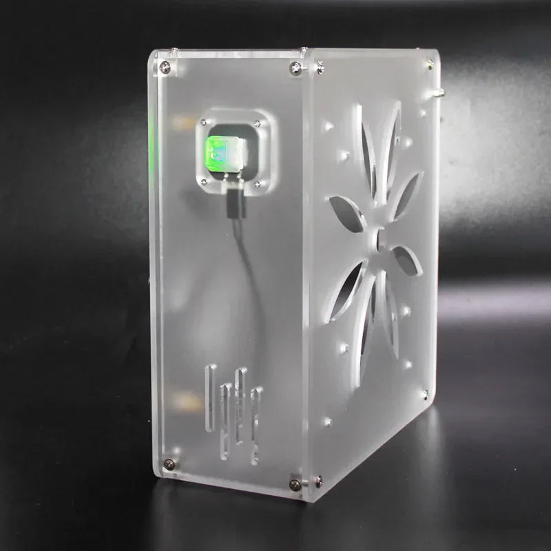 Mini itx computer case Acrylic frosted transparent chassis