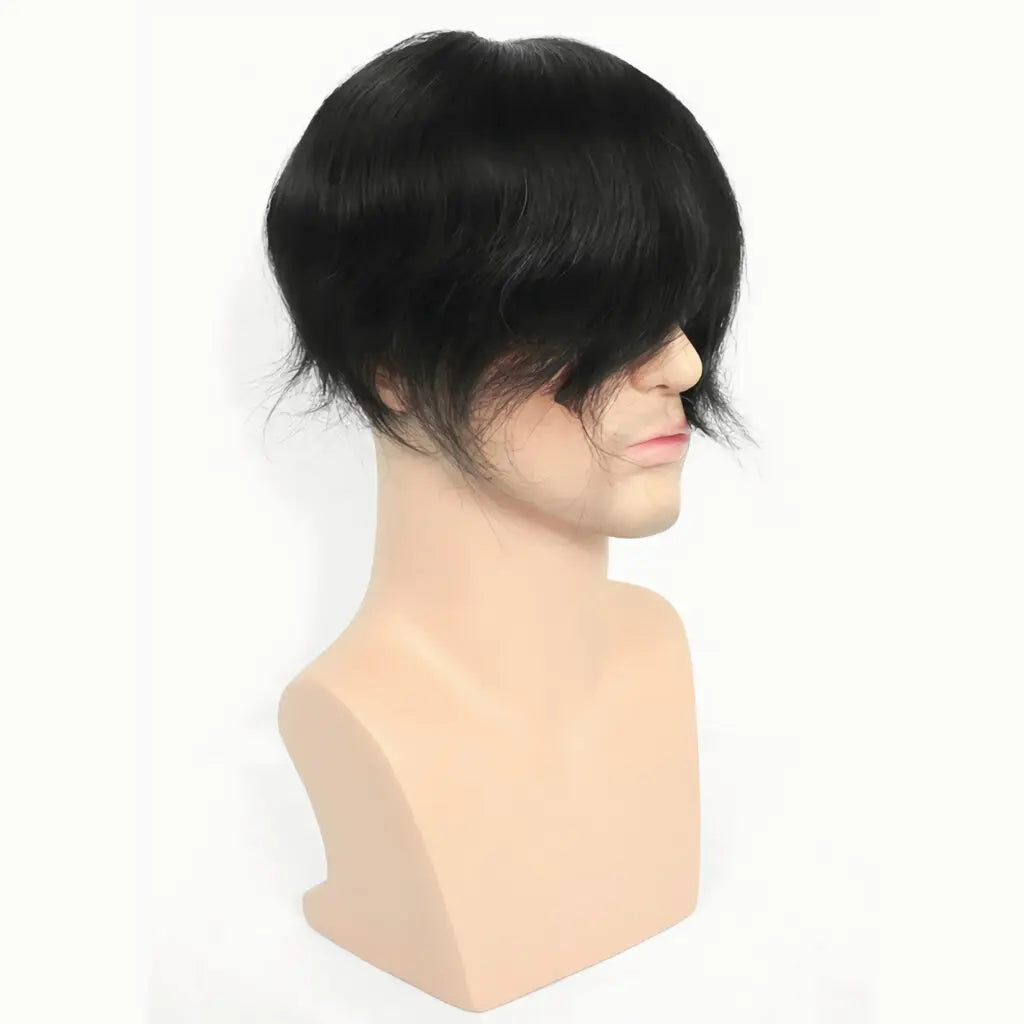 Toupee for Men Fine Mono Men Toupee Human