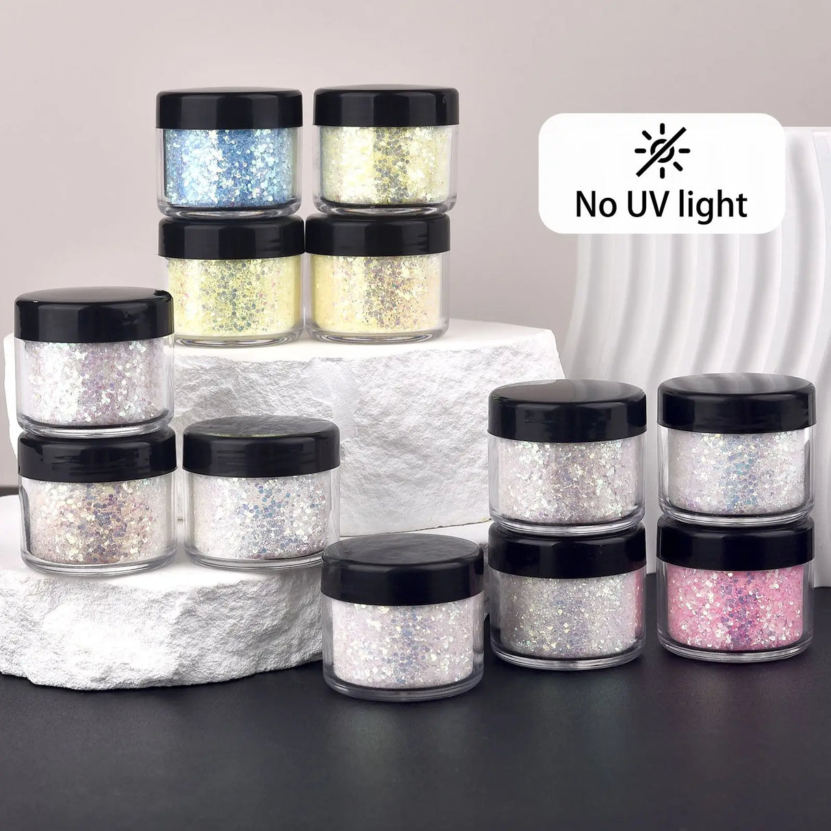 10gBottle UV Light Sensitive Changing Color Nail Art